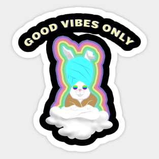 Good Vibes Only Sticker